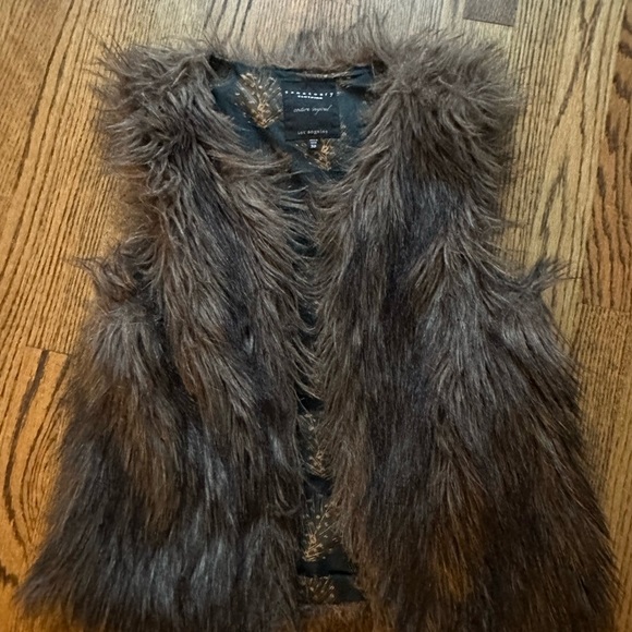 Sanctuary faux fur vest size XS - Picture 1 of 3